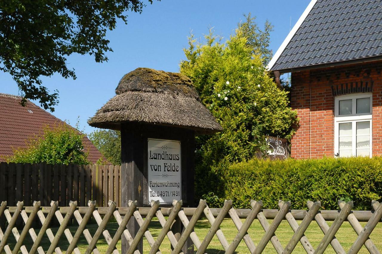 Landhaus Von Felde Esens Esterno foto